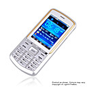jinpeng s3388 dual card dual band touch screen tv argento telefono cellulare (szr412)