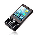 ZOHO G700+  Dual Card Quad Band Touch Screen TV  Shaking Function Phone Black