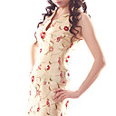 Chic Sleeveless Knee Length Brocade Cheongsam / Qipao / Chinese Dress (HG042)