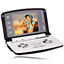 4gb painel de 2.8 polegadas dobrar MP3 / MP4 jogadores dv dc preto (szm166)
