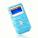 4gb mini mp3 players com alto-falante azul (szm179)
