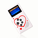 4gb mini lettori mp3 con l'altoparlante bianco (szm185)