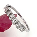 plaqué rhodium cz beau bracelet-cubic zirconia bracelet syx-0286 (szy1676)