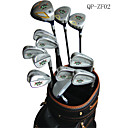 brand nuovo club completo set 3 legni e 9 ferri, 1 putter, 1 sacca