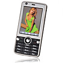 ZOHO G700A Dual Card Quad Band TV  Ultra-thin Cell Phone Black