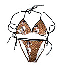 Hot Popular Pink Two Piece Bikini Swimwear Swimsuit 109038 (AML015)