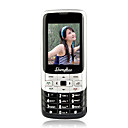 hztel i100 dual card piatto telefono cellulare schermo nero e argento (non per USA / Canada) (szrw250)