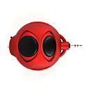 Cartoon Design Digital Speaker For IPOD/MP3 Player/PC/Notebook/DVD Player Red
