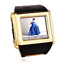 W600 Tri-Band Touch Screen Watch Phone Gold