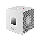 2GB OLED Display Multi-Media Digital Speaker MP3 Player Support SD Card White (BX-02)