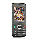 S85 Dual Card Quad Band TV Function Ultra-thin Flat Screen Cell Phone Black&Brown(SZRW523)