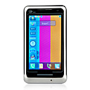 N89 dual card dual standby a schermo piatto, telefono cellulare touch grigio e argento (szxhy047)