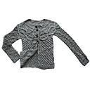 Handmade Cable Wool Cardigan Women's Sweater (GX008)