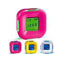 clignote à quatre côtés d'horloge avec calendrier, alarme, à rebours, thermomètre (gd-0711)