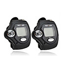 A Pair of Watch Style Walkie Talkie Black