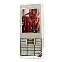 T902 dual card dual standby bluetooth quad-band mp3 mp4 fm portato slide luce sbloccare telefono cellulare grigio e bianco (szrha074)