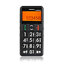 ztc l488 sola tarjeta teclado grande para papá con la antorcha teléfono celular luz negro (szhx0221)