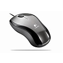 original Logitech V100 Optical Mouse for Notebooks - 3-btn Mouse - Wired - USB (SMQ3014)
