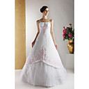 2009 Style Sexy Princess Ball Gown Sweetheart Floor-length Satin Wedding Dress/Gown for Bride (HSX12