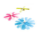 modificables forma divertida de pared de plástico rosa montado reloj aleatorio (ceg098)