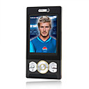 W705 doppia scheda dual standby cellulare slide nero e marrone (2GB TF card) (sz05440086)