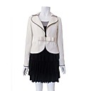 plooi taille blazer dames bovenkleding (19508)