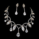 magnífico cúbicos CZ joyas zirconia Parte set (ystl1000)