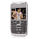 PRO E71 Style Dual Card Quad Band TV WIFI JAVA QWERTY Keypad Cell Phone Silver (Start From 3 Units)