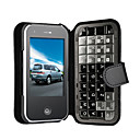 da peng T2000 quad band tv cartão duplo wifi teclado qwerty java apartamento toque de telefone celular de tela preta (início a partir de 3 unidades)