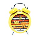 cute Zwillinge Glocke Metall-Wecker (ceg079)