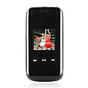 U310 java bluetooth modo duplo WCDMA 3G celular flip preto (2GB TF) (sz05150385)