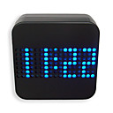 grande visor do relógio de alarme LED azul (tra065)