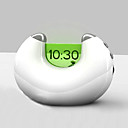 Moon Design Desktop LCD Digital Alarm Clock Calendar FM Radio (3xAAA, Random Color)