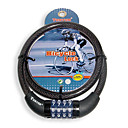 80cm Overlapping Steel Jackets Threaded Cable Combination Lock