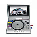 7-inch Portable DVD Player with TV Function, USB Port and 3-in-1 Card Reader (SMQC167)