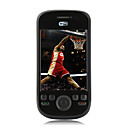 G2 Style Quad Band Dual Card Dual Camera TV JAVA WIFI Cell Phone Black (2GB TF Card)(SZ00510034)