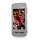 N5800 Dual Card Dual Standby Quad Band TV Touch Screen Cell Phone Black (2GB TF Card)