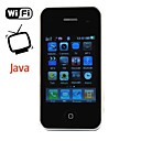 i9 Quad Band Dual Card TV JAVA WIFI Cell Phone Black (2GB TF Card)