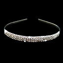 superbe mariée mariage cristaux clairs Tiara / casque / bandeau