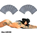 100 Pcs Brand New Tattoo Stainless Steel Round Tips (1020-1209M2)