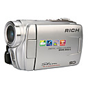 riche DVH-592ii 5.0MP CMOS 16.0mp caméscope numérique amélioré avec 3.0inch écran tactile LCD zoom optique 2x zoom numérique 8x