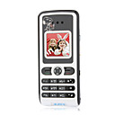 S881 dual band Super Mini mobile blanc et noir (2 Go Carte TF) (sz05120066)
