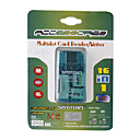 Mini USB 2.0 Multi-slot Card Reader for SD/MINISD/TF/MMC/RSMMC/M2