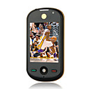 A3000 dual card dual quad band fotocamera java wifi tv a schermo piatto, telefono cellulare touch nero (2GB TF card) (sz00720330)