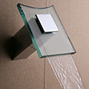 Two Handles Waterfall Bathroom Sink Faucet or Bathtub Faucet - Free Shipping (0698 -R-2004)