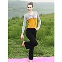 marca de calças novo topo yoga set (yj082)