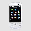 Better Mobile G2 Quad Band Dual Card Bluetooth Dual Camera Touch Screen FM Cell Phone White (2GB TF Card and Phone Holster)