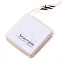 A6 Combination Mobile Phone Smartcable CardReader Charger Accessory White (QWN182)
