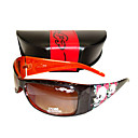 nuevo diseño de gafas de sol de moda del tatuaje + paño de limpieza libre y estuche duro - estilo Cateye con el marco de la acedera dsco2102-0479-11.1