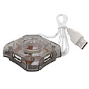 Compact USB 4 Ports Hub